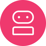 A pink icon for Human-AI-interaction
